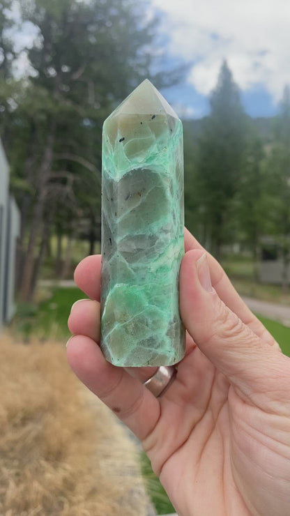 Green Garnierite Tower - 28