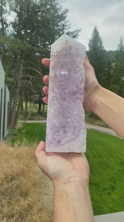 Lavender Amethyst Tower - 574