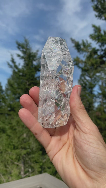 Crackle Quartz Free Form - 55