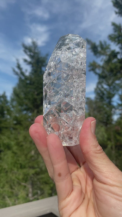 Crackle Quartz Free Form - 52