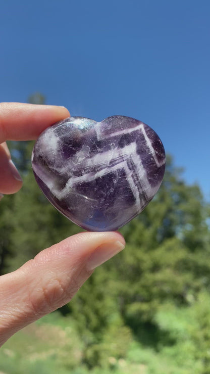 Dream Amethyst Heart - 40I