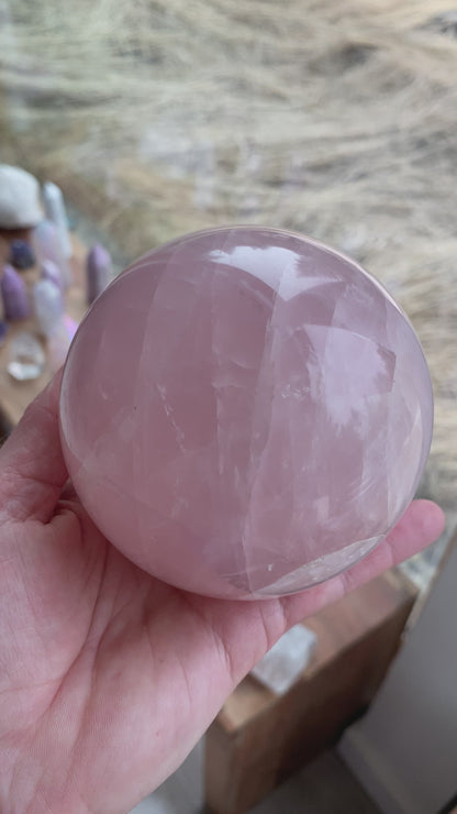 Rose Quartz Sphere - 274