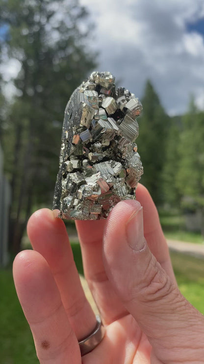 Gold Pyrite Tower - 61C