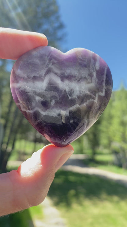 Dream Amethyst Heart - 40E