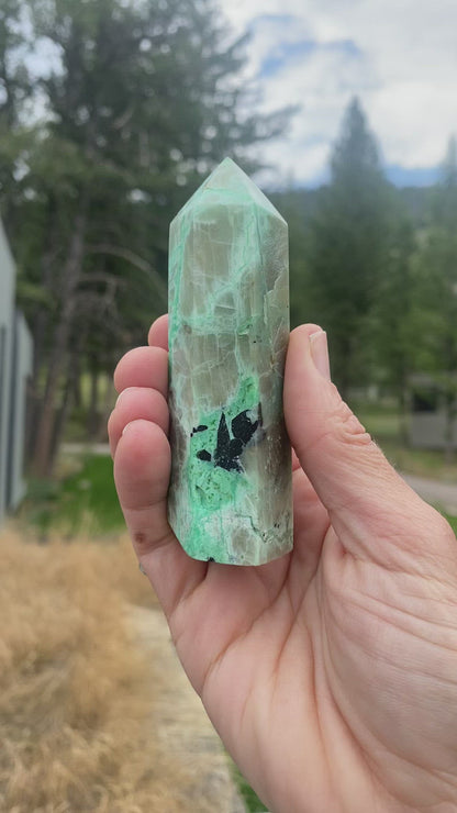 Green Garnierite Tower - 27
