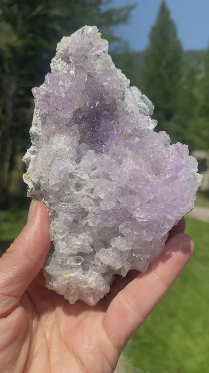 Natural Amethyst Flower - 98
