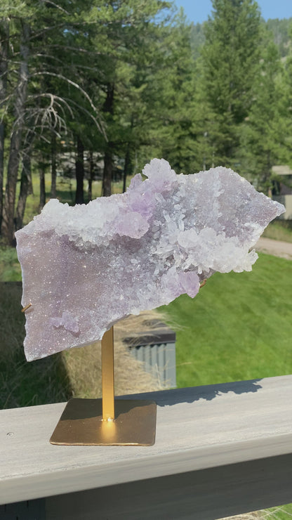 Natural Amethyst Flower - 337