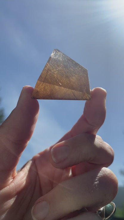 Rutilated Quartz Free Form - 54