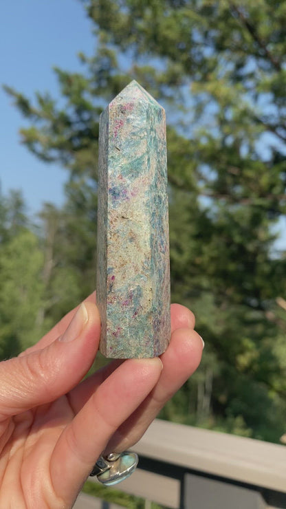 Ruby Kyanite Tower - 34