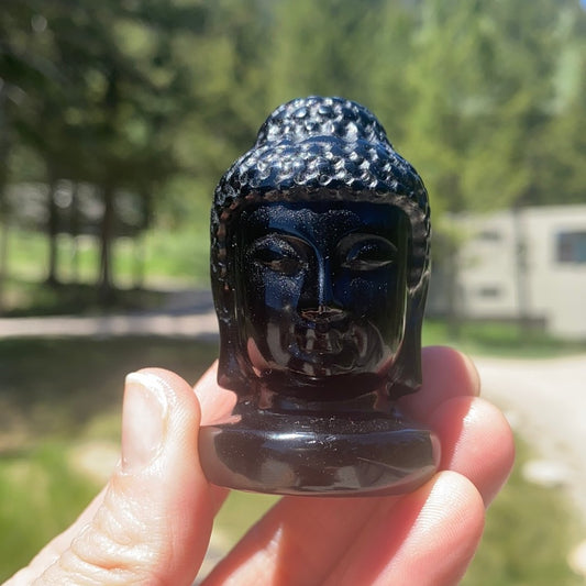 Black Obsidian Buddha - 49 - Starseed Collective