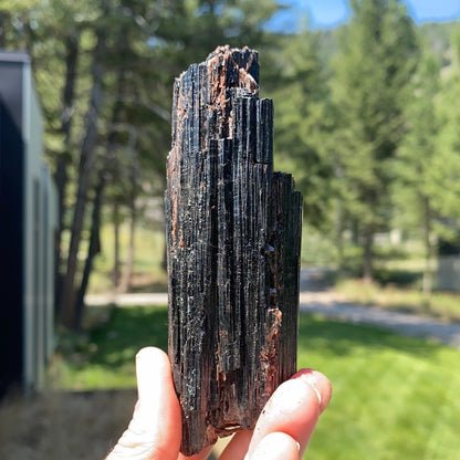 Black Tourmaline with Mica Free Form - 24 - Starseed Collective