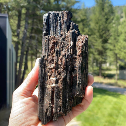 Black Tourmaline with Mica Free Form - 79 - Starseed Collective