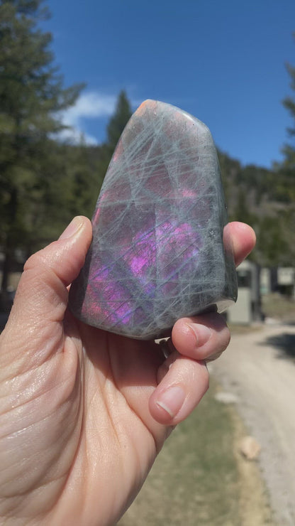 Purple Labradorite Free Form - 105
