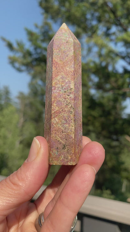 Ruby Kyanite Tower - 24