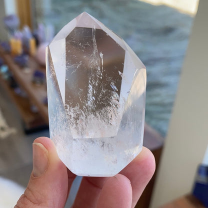 Clear Quartz Tower - 32A - Starseed Collective