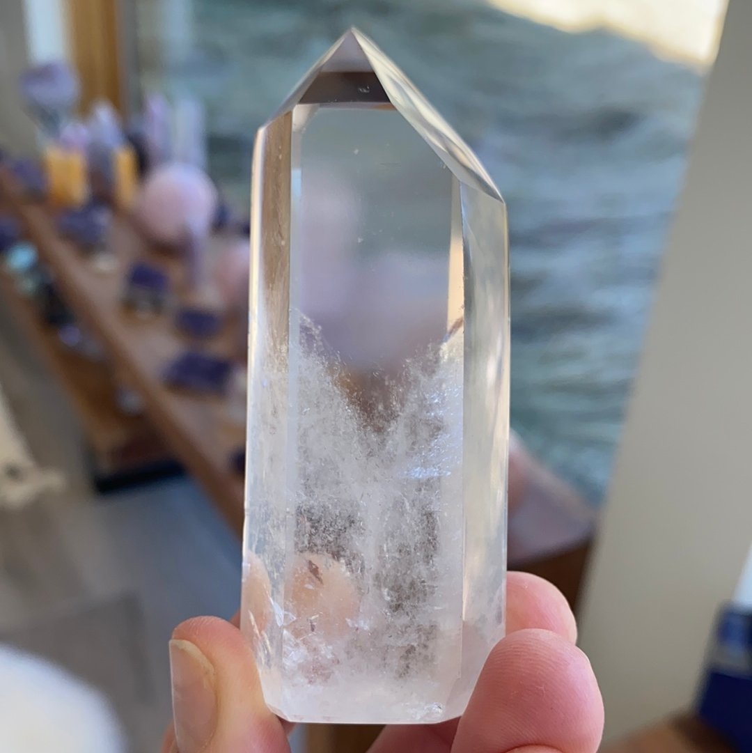 Clear Quartz Tower - 32B - Starseed Collective