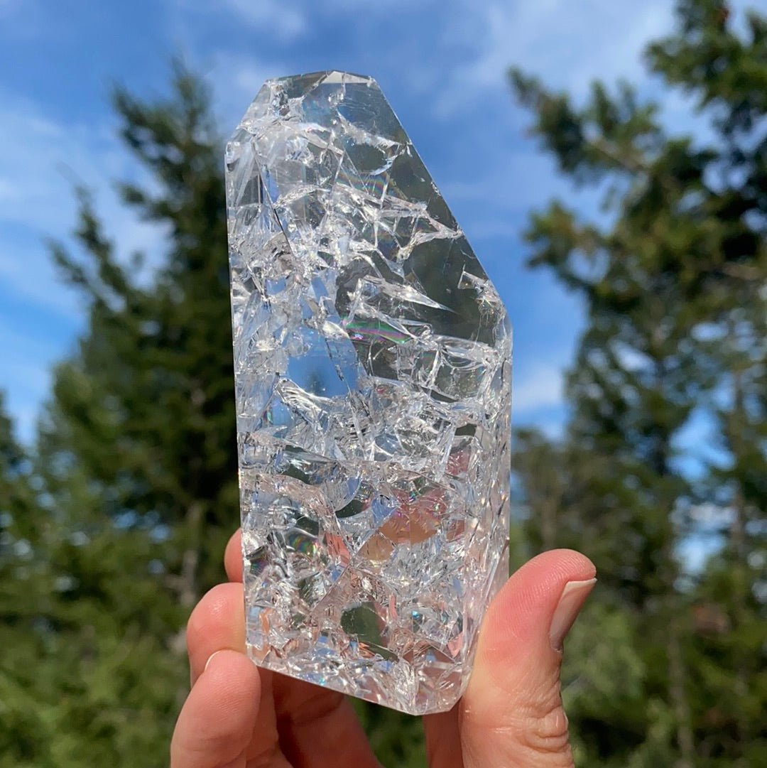 Crackle Quartz Free Form - 53 - Starseed Collective