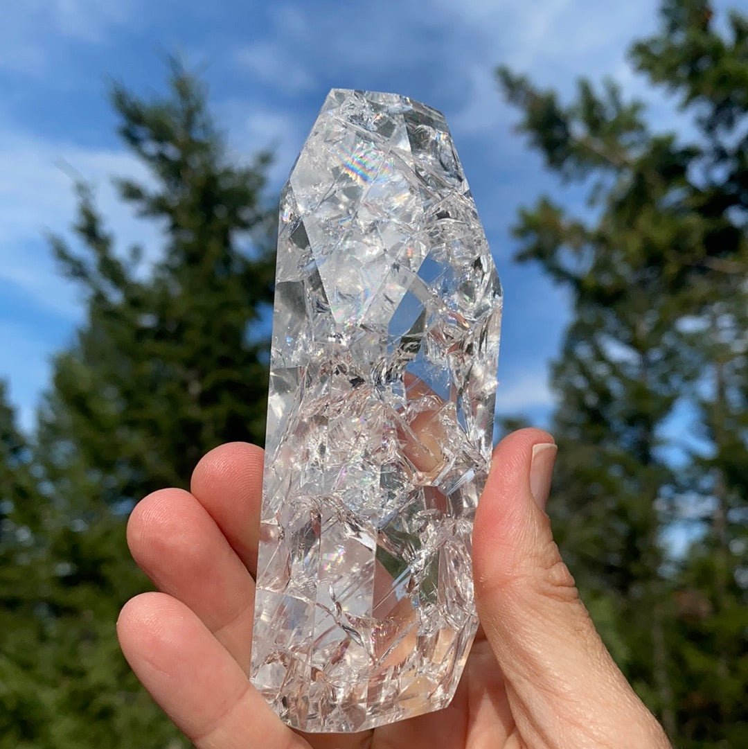 Crackle Quartz Free Form - 55 - Starseed Collective