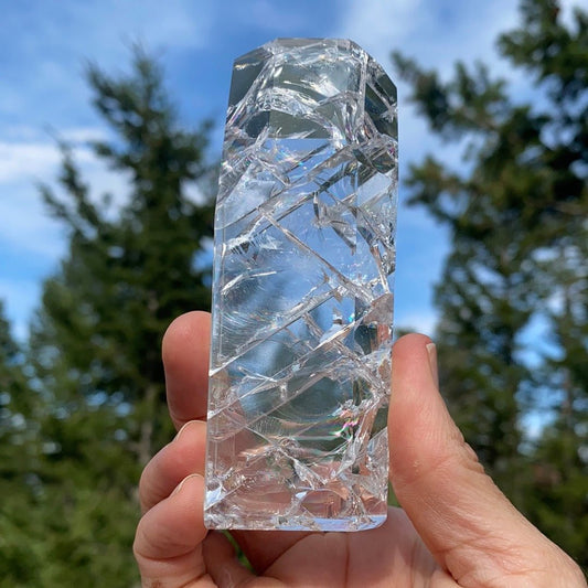 Crackle Quartz Free Form - 58B - Starseed Collective