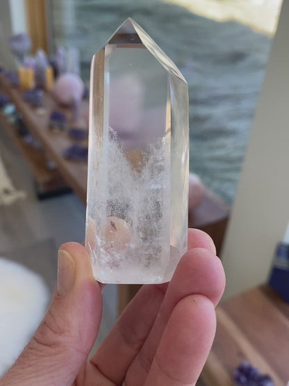 Clear Quartz Tower - 32B