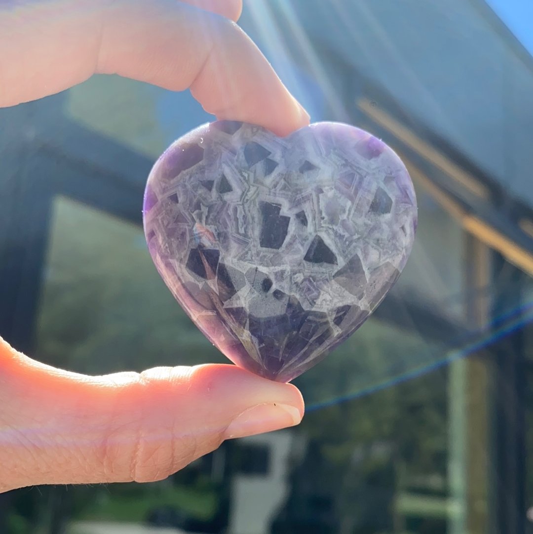 Dream Amethyst Heart - 40B - Starseed Collective