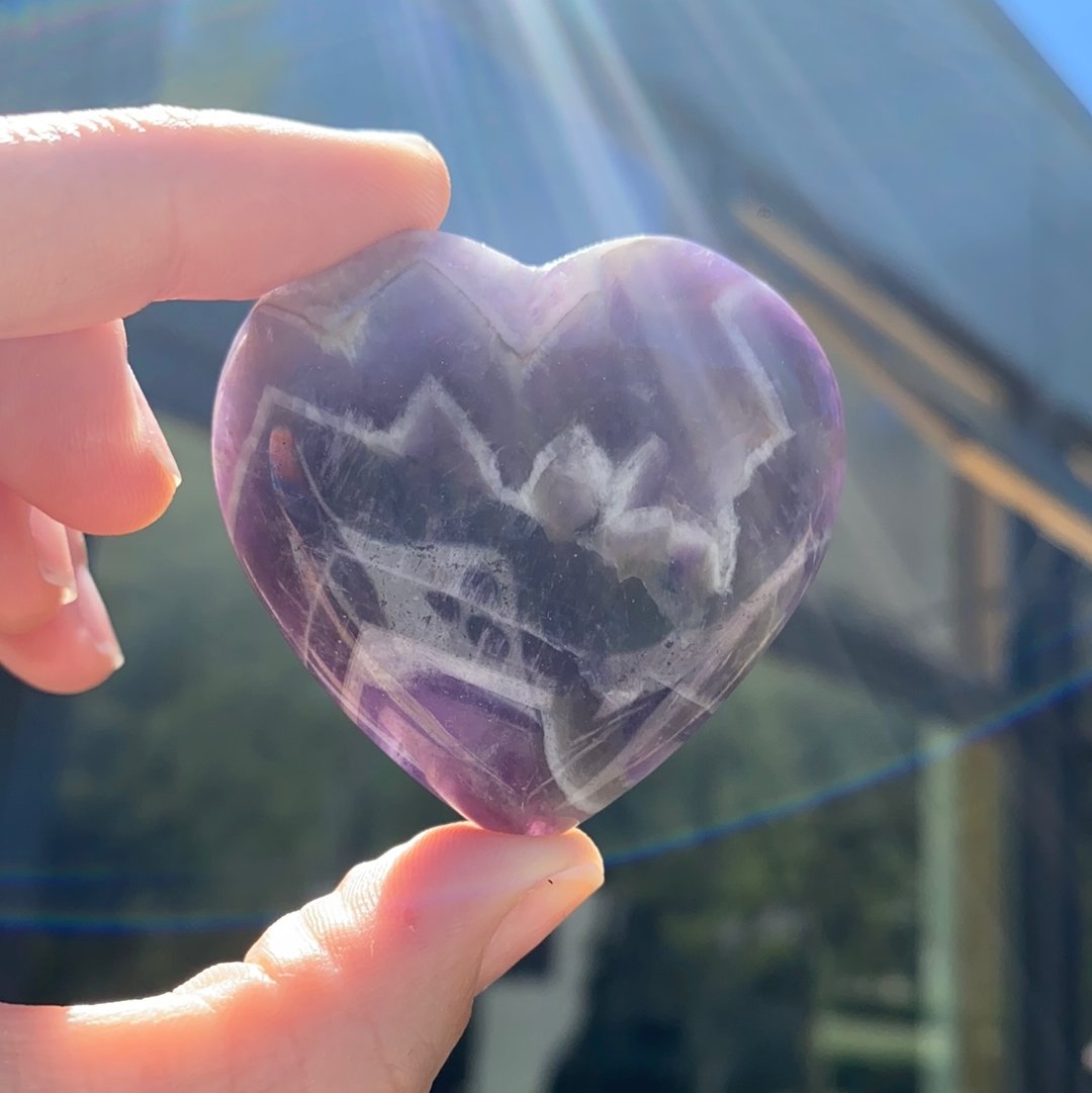 Dream Amethyst Heart - 40C - Starseed Collective