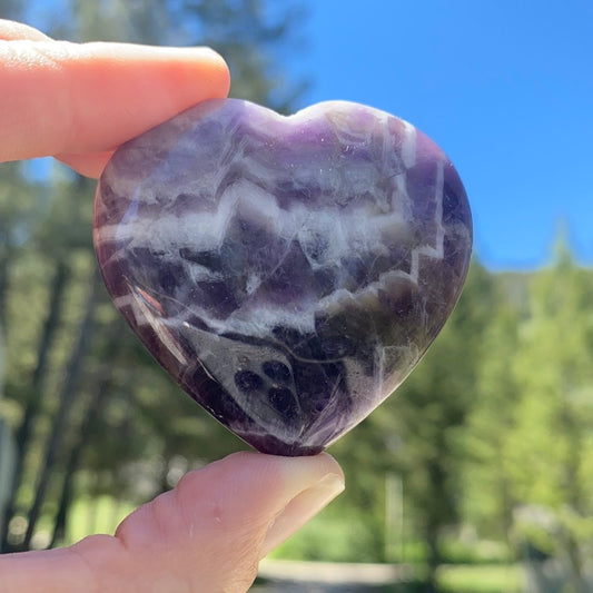 Dream Amethyst Heart - 40E - Starseed Collective