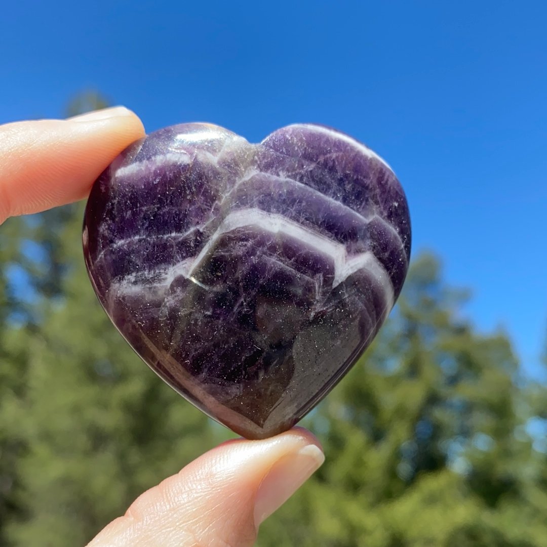 Dream Amethyst Heart - 40G - Starseed Collective