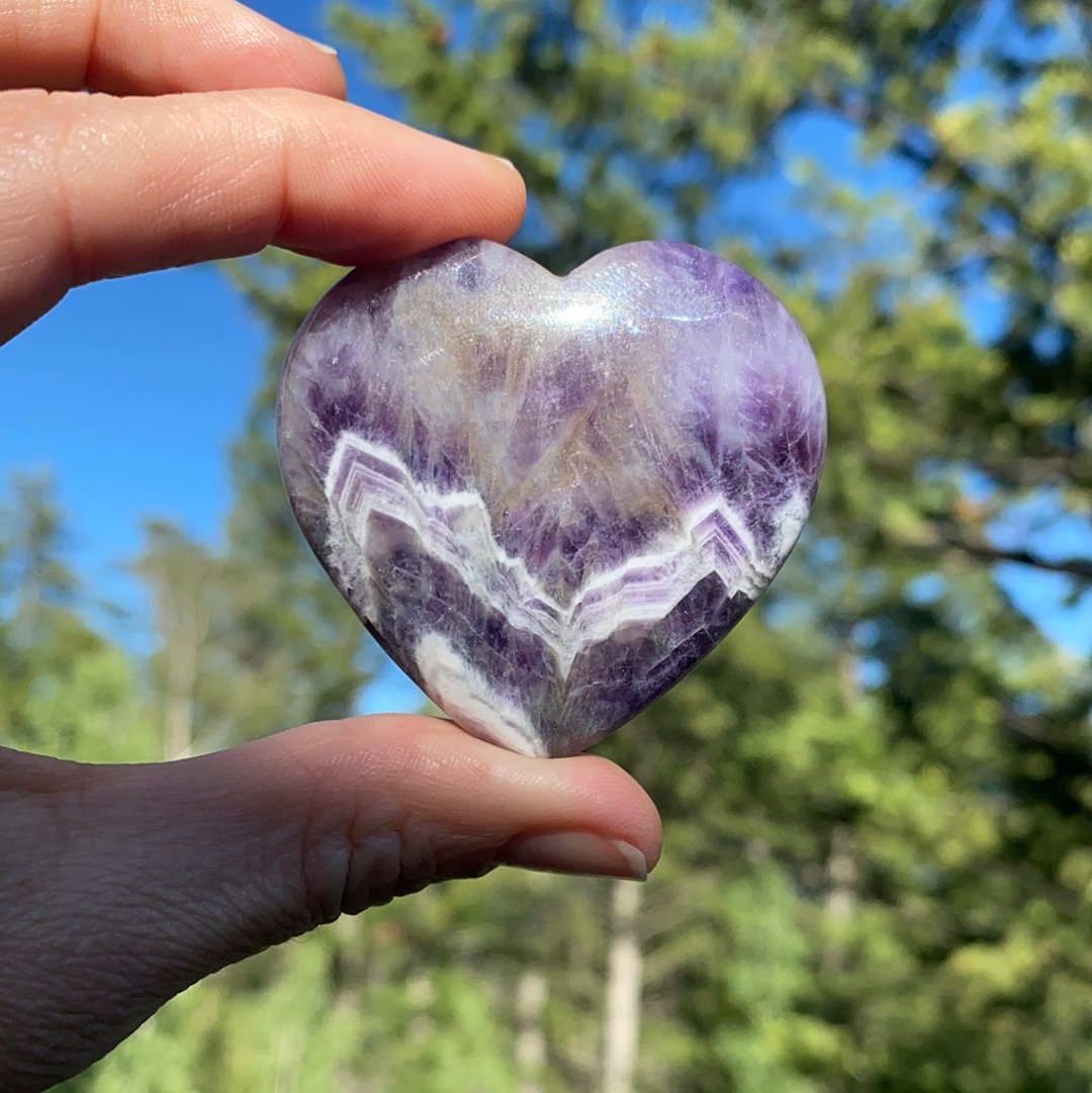 Dream Amethyst Heart - 40H - Starseed Collective
