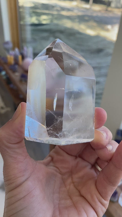 Clear Quartz Tower - 50