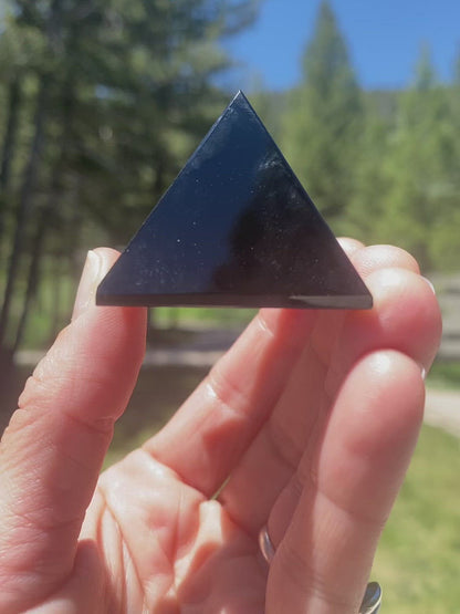 Black Obsidian Pyramid - 25