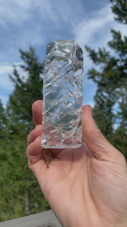 Crackle Quartz Free Form - 58B