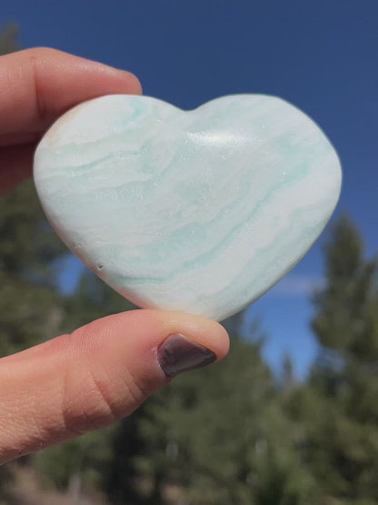 Blue Caribbean Heart - 13A