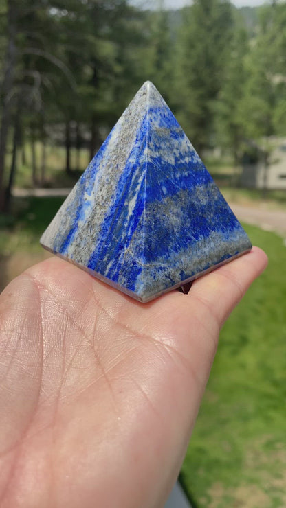 Lapis Lazuli Pyramid - 60D