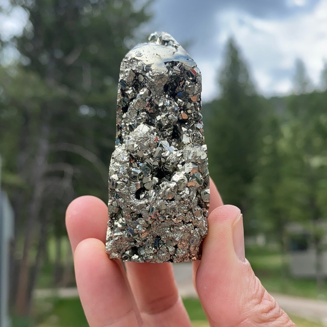 Gold Pyrite Tower - 95 - Starseed Collective