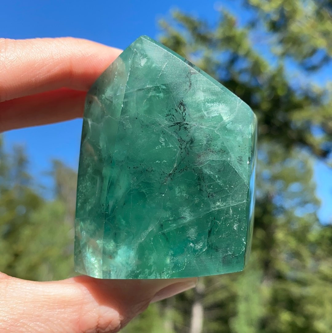 Green Fluorite Free Form - 117 - Starseed Collective