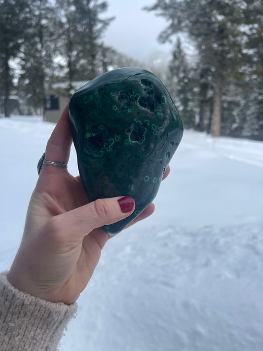 Malachite Free Form - 358