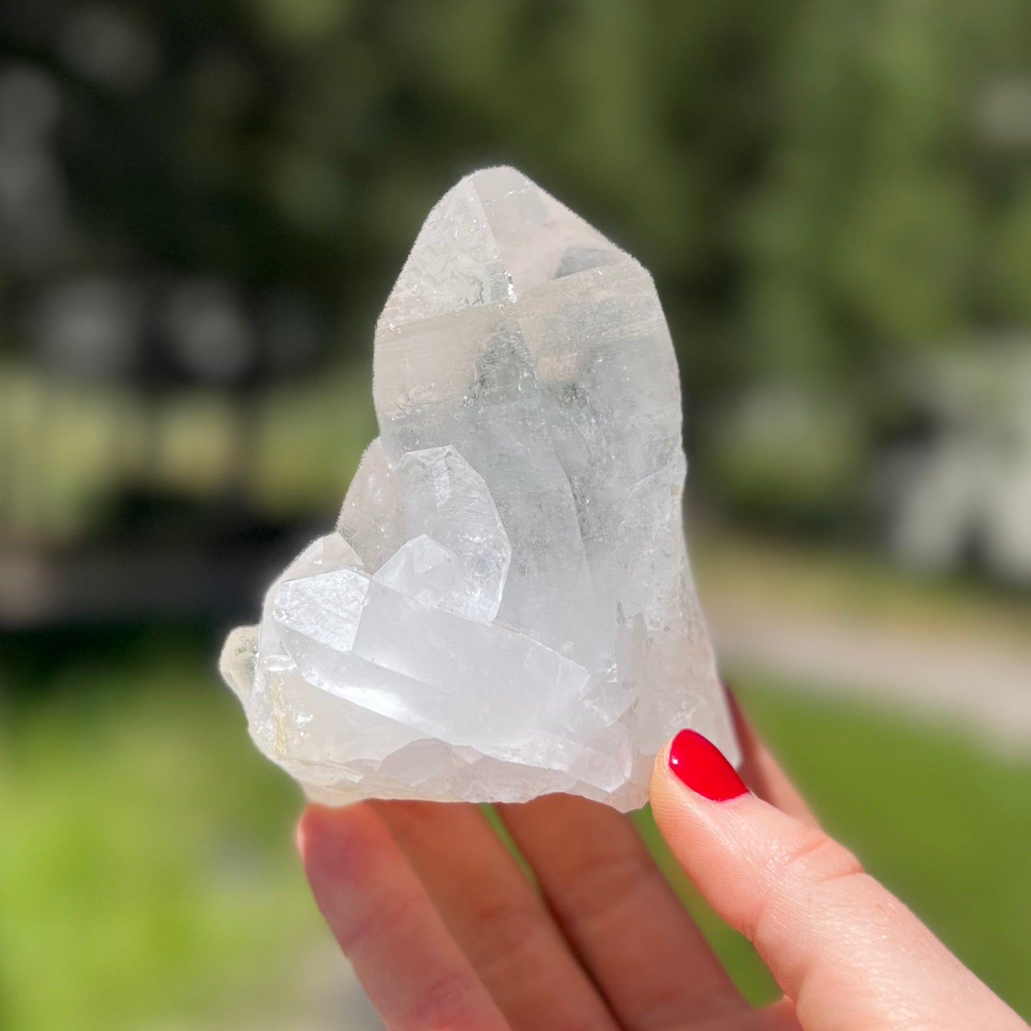 Clear Lemurian Cluster - 63