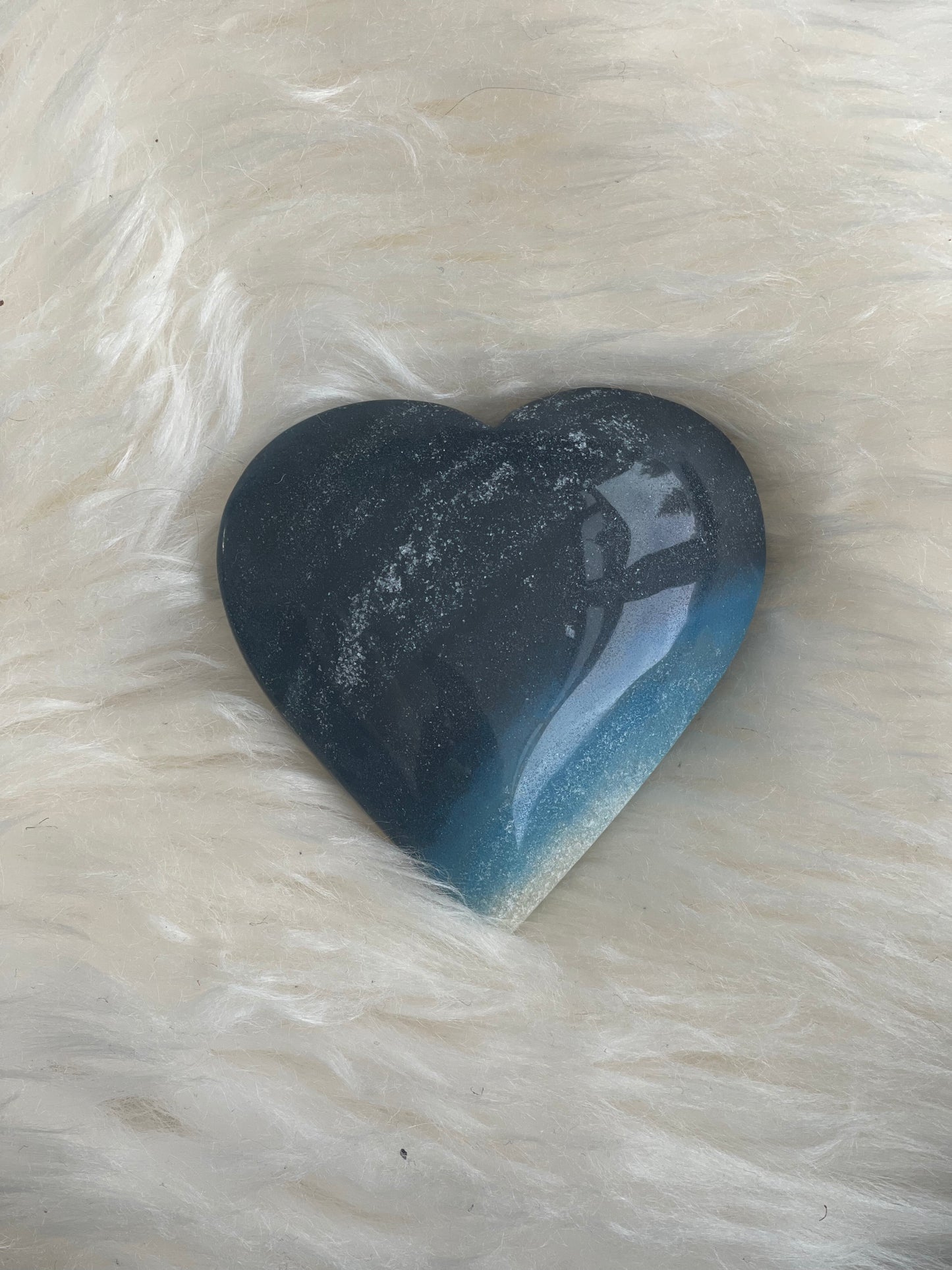 Blue Trolleite Heart - 53