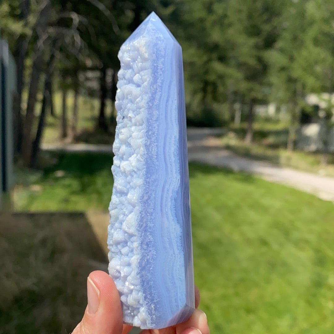 Lace Agate Tower - 222A - Starseed Collective