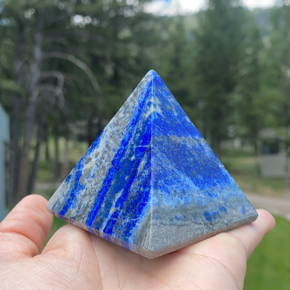 Lapis Lazuli Pyramid - 60A - Starseed Collective
