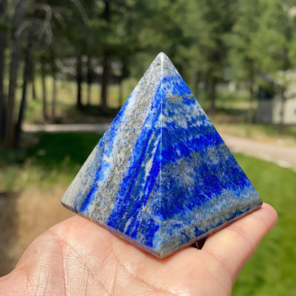 Lapis Lazuli Pyramid - 60D - Starseed Collective
