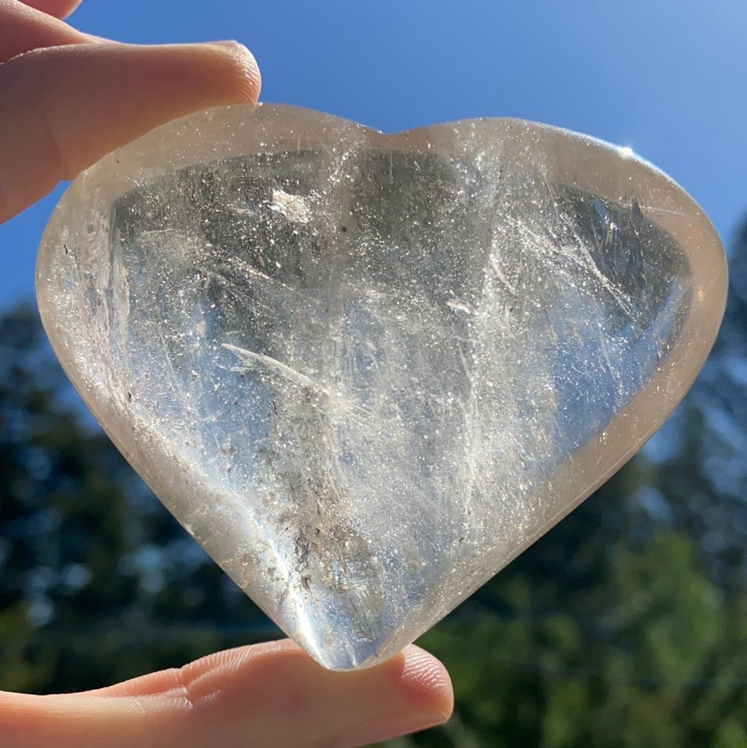 Natural Citrine Heart - 192 - Starseed Collective