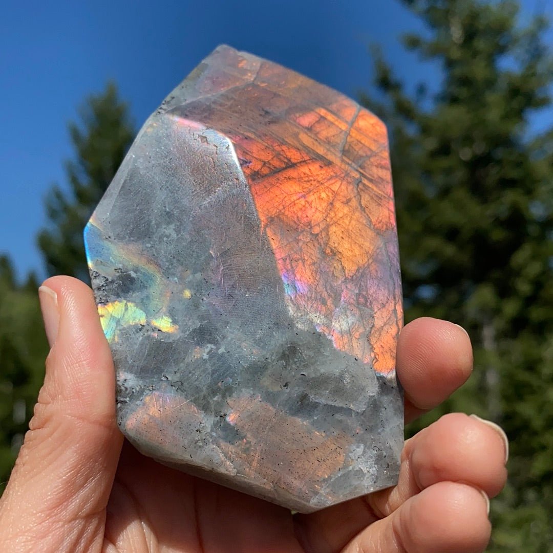 Natural Labradorite Free Form - 107 - Starseed Collective