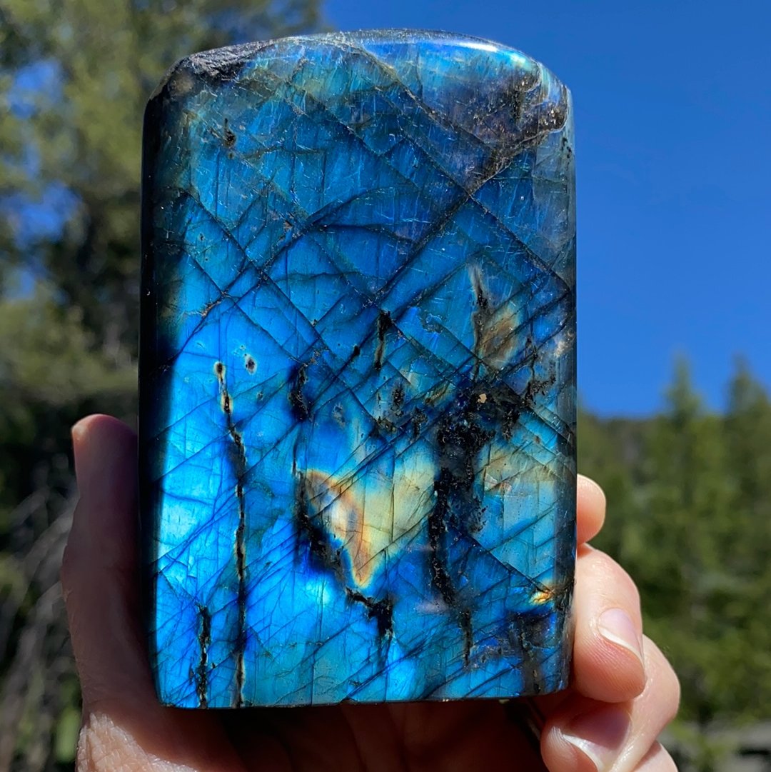 Natural Labradorite Free Form - 144 - Starseed Collective