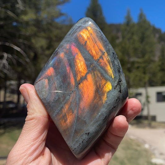 Orange Labradorite Free Form - 134 - Starseed Collective