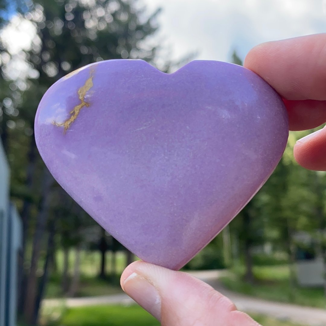 Phosphosiderite Heart - 42A - Starseed Collective