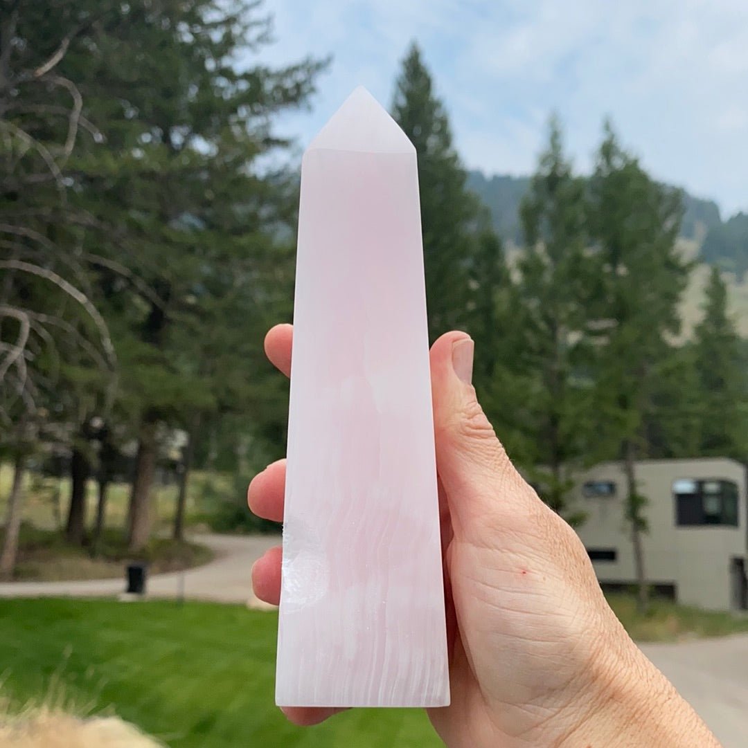 Pink Mangano Tower - 83 - Starseed Collective