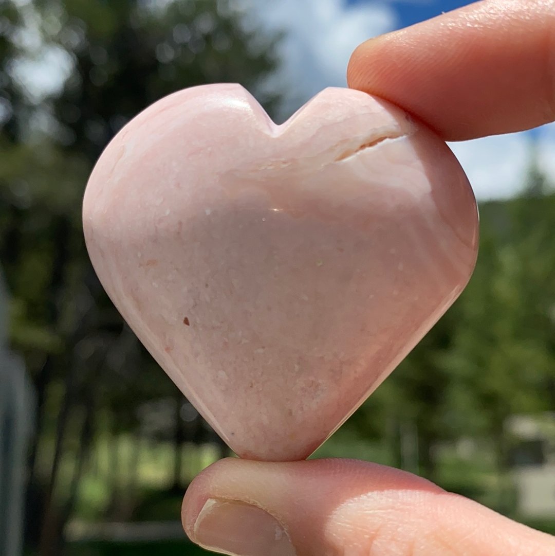 Pink Opal Heart - 30E - Starseed Collective
