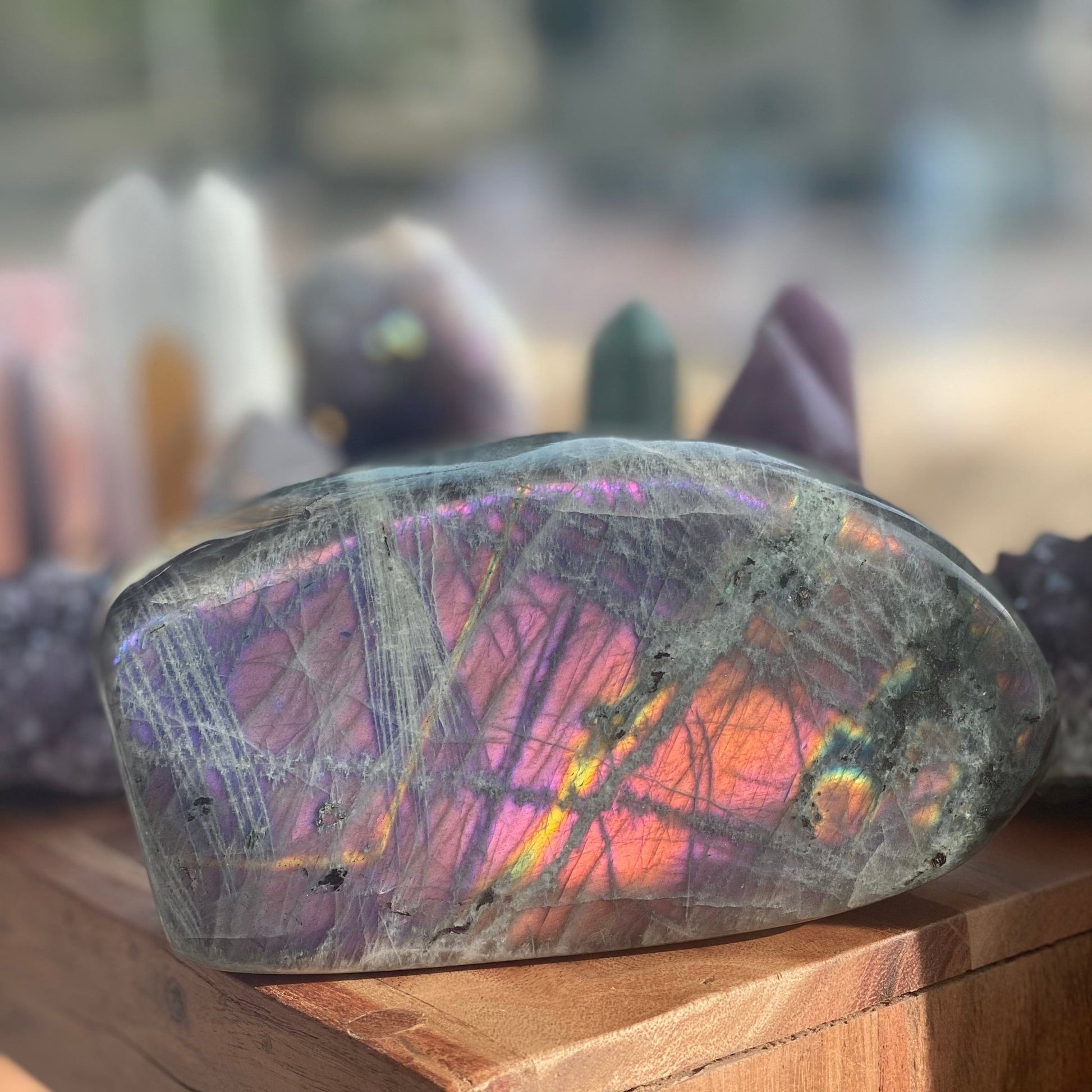 Purple Labradorite Free Form - 517 - Starseed Collective